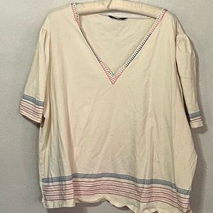 Brand new Boho shirt from SHEIN CURVE, size 4XL, fits like 2XL